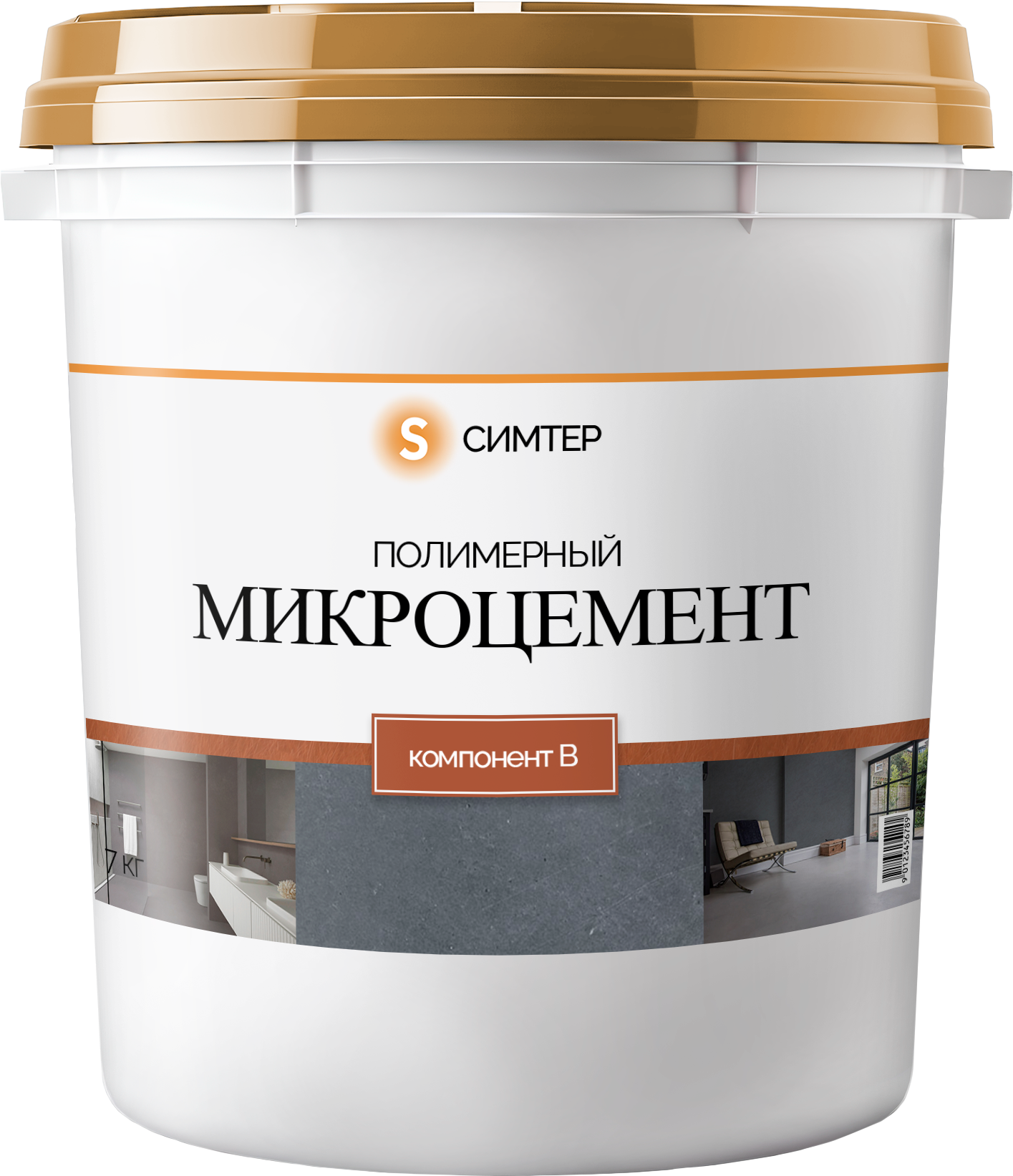 Упаковка компонента В микроцемента Симтер